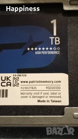 Хард диск 1TB SSD Patriot SATA 3