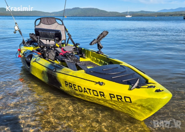 Оборудван Риболовен и туристически каяк Predator Pro