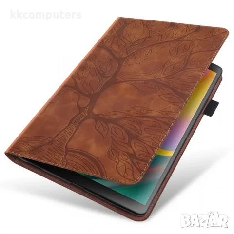 За Honor MagicPad 4 / MagicPad 3 Pro 12.3" 2026 Life Tree Series Кожен Калъф Тефтер със Стойка и Скр, снимка 7 - Калъфи, кейсове - 55524438