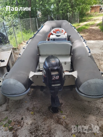 Лодка RIB LOMAC LX350, снимка 3 - Воден транспорт - 54887694