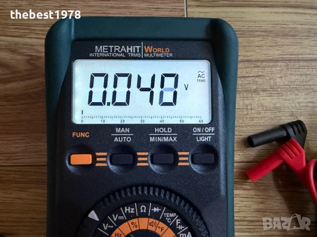 НОВ! Професионален Мултицет Metrawatt Metrahit World TRMS M206A, снимка 4 - Друга електроника - 54733487