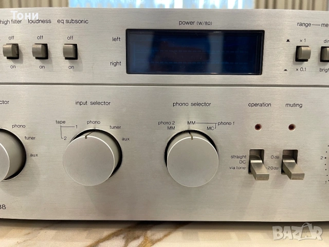 Ресийвър Technics SU-8088, снимка 4 - Ресийвъри, усилватели, смесителни пултове - 54700110