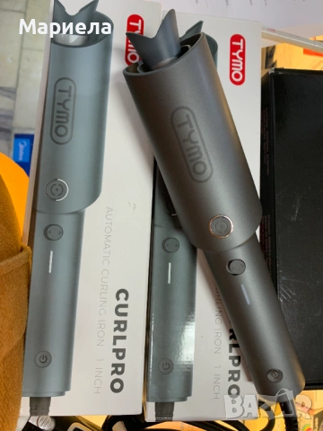 Автоматична маша TYMO Curlpro 25мм. / TYMO CURLPRO GREY, снимка 3 - Маши за коса - 54408804