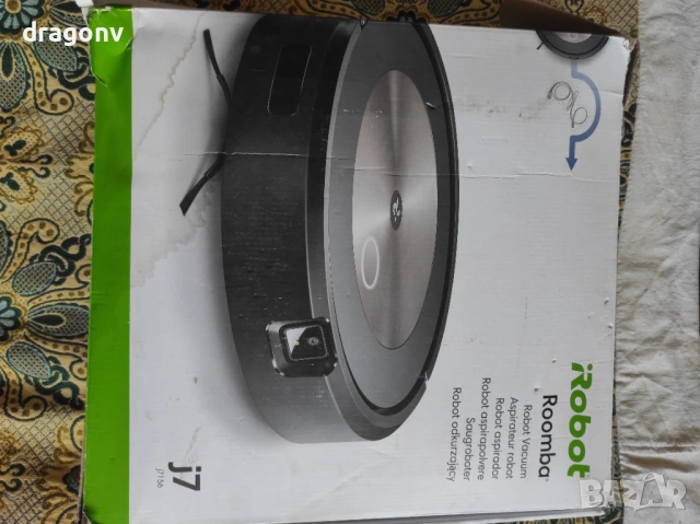 Прахосмукачка робот IROBOT J7