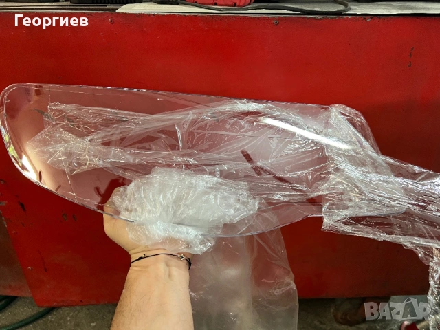 Стъкло капак за фар VW Tuareg ново, снимка 2 - Части - 54367480