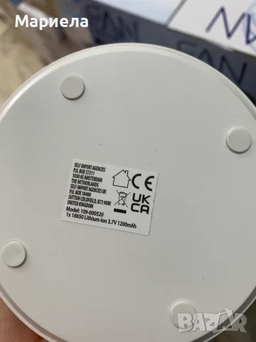 Безжичен вентилатор 1200mAh / 3 степени, снимка 11 - Вентилатори - 55625483