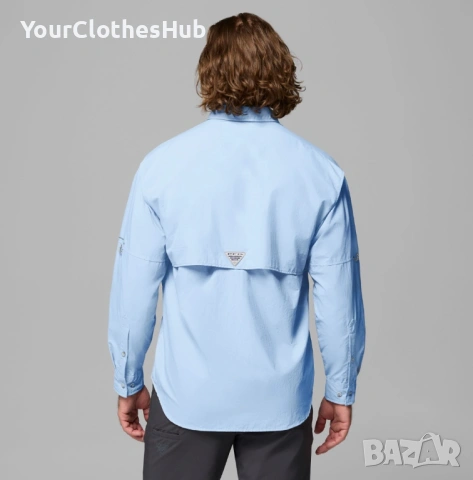 Columbia Sportswear PFG L size Мъжка риза с дълъг ръкав, снимка 4 - Ризи - 54449798