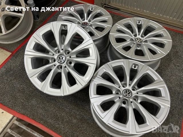 Джанти 17 Цола 5х112 VW Golf 5 6 Tiguan Passat Arteon Skoda Superb Kodiaq Audi А3 A4 A6 , снимка 2 - Гуми и джанти - 54959465