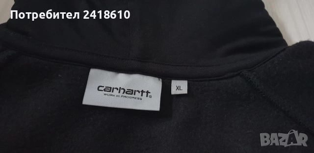 Carhartt Hooded Chase Jacket Mens Size XL  НОВО! ОРИГИНАЛ! Мъжки - Суитшърт!, снимка 7 - Суичъри - 54621643
