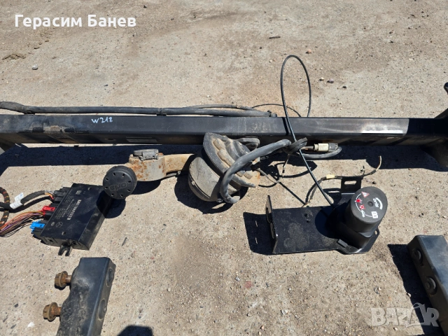 A2125451232 / A2129020801 ЕЛ. Теглич комплект с модул OEM MERCEDES W212 E 350 CDI 4MATIC OM642 2011, снимка 3 - Части - 54591617
