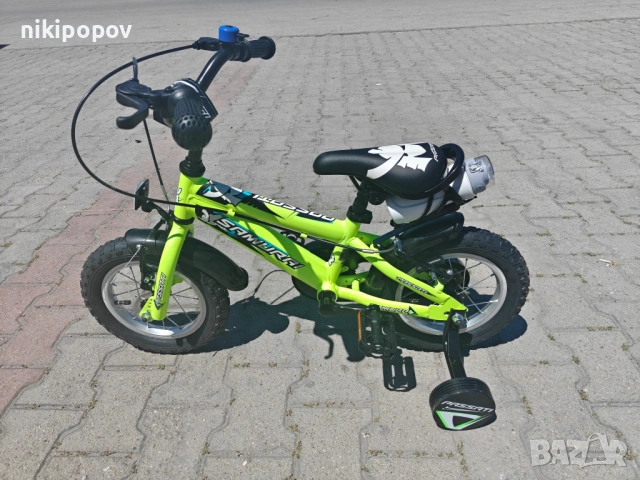 BG Детски велосипед 12" SAMURAJ жълт, снимка 7 - Велосипеди - 54334103