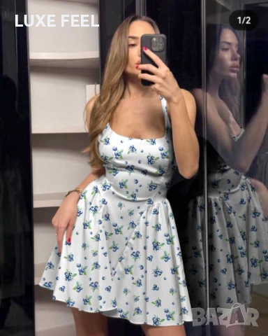 ✨ Дамски Рокли , снимка 3 - Рокли - 54663873