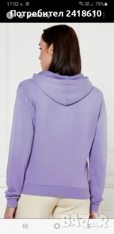 POLO Ralph Lauren Washed Full Zip Womens Size M НОВО! ОРИГИНАЛ! Дамски Суичер!, снимка 2 - Суичъри - 54645235