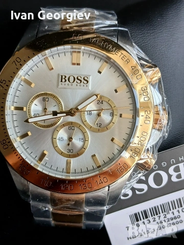 Нов часовник HUGO BOSS ICON 1512960 Chronograph 