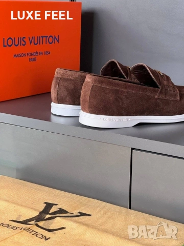 Louis Vuitton ⚜️ Естествен Велур , снимка 17 - Ежедневни обувки - 54392425