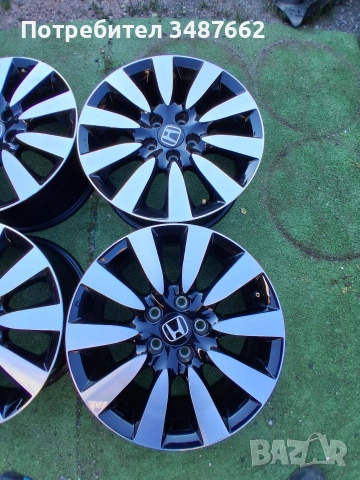 17цола оригинални за HONDA 7J×17 ет50 5×114.3 ц.64.1, снимка 2 - Гуми и джанти - 55060752