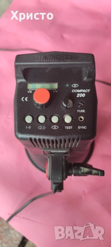 Фотографска лампа Multiblitz profilite compact 200, снимка 5 - Настолни лампи - 54638694