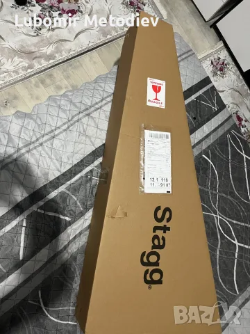 Stagg SA20DCE BK електро акустична китара, снимка 5 - Китари - 55631019