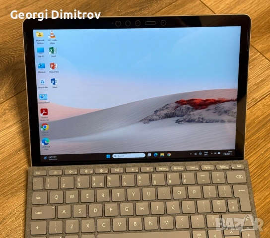 Microsoft Surface Go 2 m3-8100Y/8RAM/128SSD/Intel HD Graphics/Full HD+ Touch, снимка 3 - Лаптопи за дома - 54984299