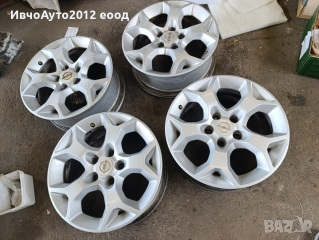 Джанти 16 алуминиеви opel , снимка 6 - Гуми и джанти - 55007610