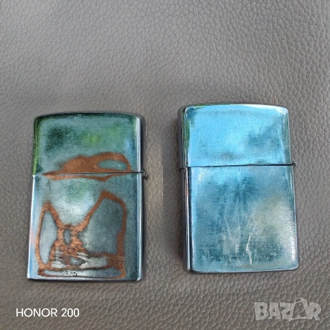 Две бензинови запалки тип ZIPPO. , снимка 2 - Запалки - 54972946
