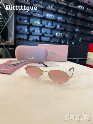 Очила + висок клас калъф + на марката кутия + сертификат + кърпичка ray ban Lacoste miu miu , снимка 5 - Слънчеви и диоптрични очила - 54842340