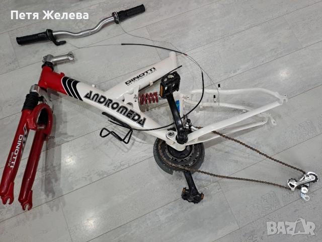 Планински велосипед DINOTTI ANDROMEDA, снимка 2 - Части за велосипеди - 55141912
