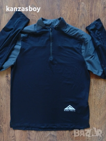 Nike M NK DF TRAIL ELMNT TOP HZ - мъжка блуза р-р М, снимка 7 - Блузи - 54380414