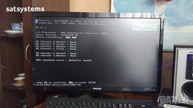 Дънна платка Soltek SL-K8AN2-GR Socket 754 CPU+FAN+RAM, снимка 10 - Дънни платки - 55609439
