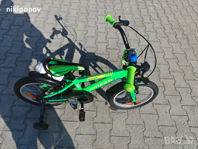 BG Детски велосипед 16" MASTER зелен, снимка 3 - Велосипеди - 54334239