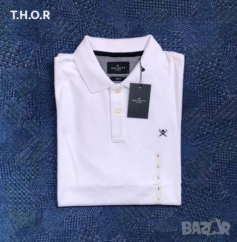 Hackett London Classic Polo Shirt ОРИГИНАЛНИ мъжки поло тениски M/L/XL, снимка 11 - Тениски - 54985332