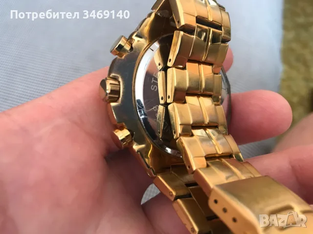ЧАСОВНИК WWOOR С ПОЗЛАТА, снимка 12 - Мъжки - 55361144