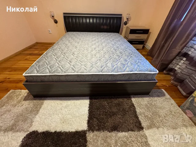 Продавам спалня с еднолицев матрак, снимка 7 - Спални и легла - 55605934