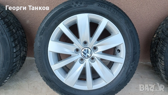 Джанти 16 vw с всесезонни гуми, снимка 2 - Гуми и джанти - 54577110