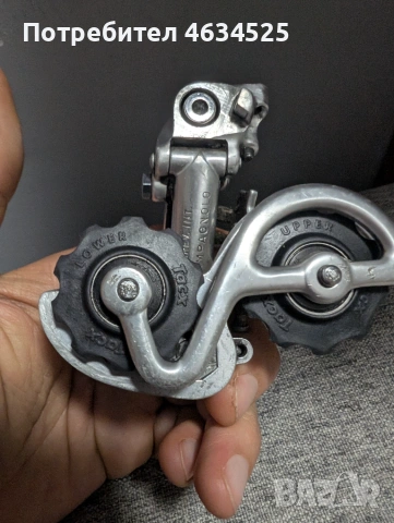 Ретро Шосеен Дерайльор Campagnolo Nuovo Record, снимка 5 - Части за велосипеди - 54999683
