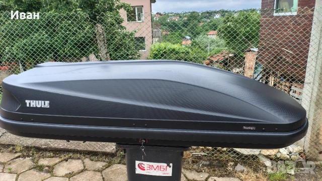 Автобокс Thule Touring L 420l + аеродинамични греди Thule 