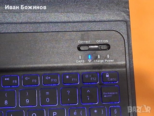 Нова безжична Bluetooth клавиатура., снимка 3 - Клавиатури и мишки - 54620441
