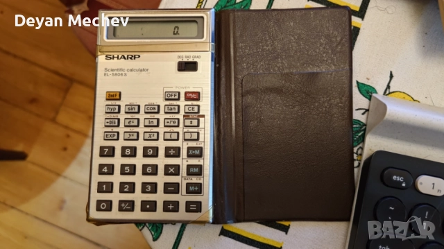 Ретро Колекционерски Калкулатор SHARP EL-5806S – Made in Japan