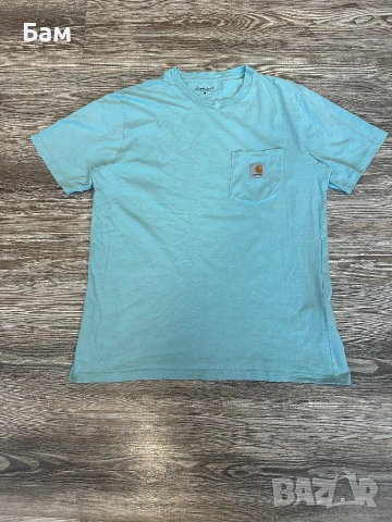 Оригинална мъжка тениска Carhartt Pocket T-Shirt размер М, снимка 2 - Тениски - 55048644