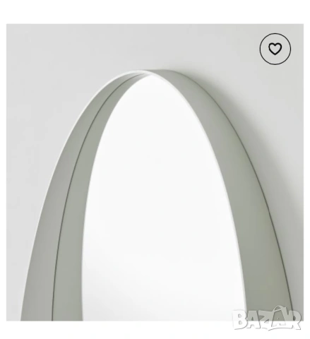 Кръгло огледало Rotsund ikea, снимка 2 - Огледала - 54219509