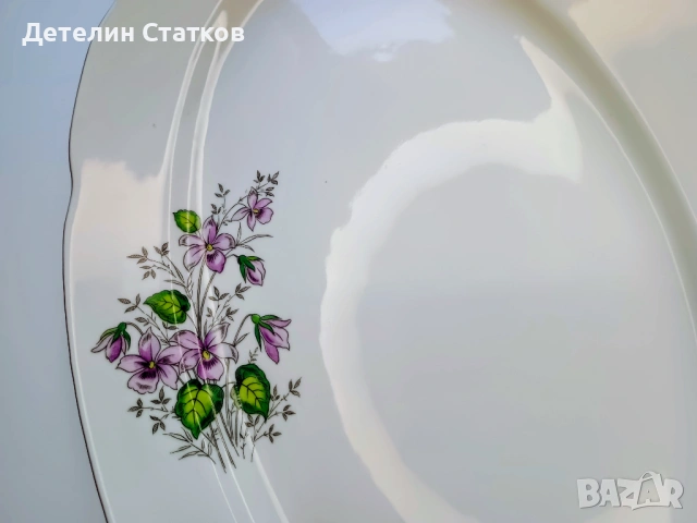 Порцеланово плато на Изида, снимка 5 - Чинии - 54426934