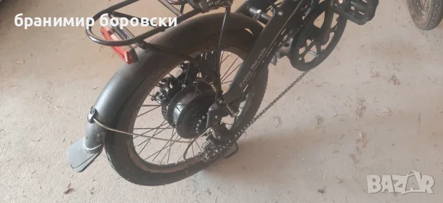 Сгъваем електрически велосипед, снимка 2 - Велосипеди - 55584527