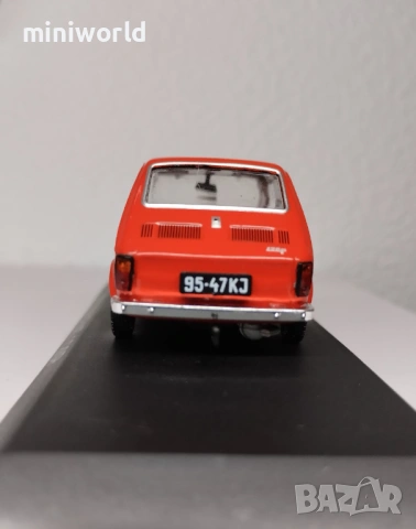 Fiat 126p Малко Полско Фиатче - мащаб 1:43 на DeAgostini моделът е нов в блистер, снимка 3 - Колекции - 54441644