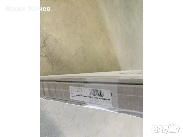 Правоъгълно душ корито Giorgio2 Graphite Slate 120 × 100 см, снимка 3 - Душ кабини и вани - 55426759