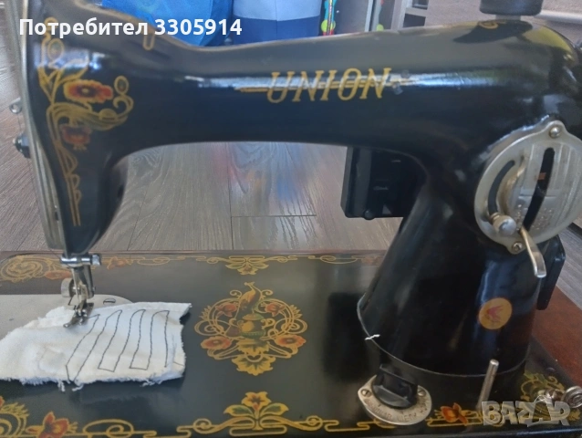 Продавам шевна машина Юнион., снимка 3 - Шевни машини - 54332185