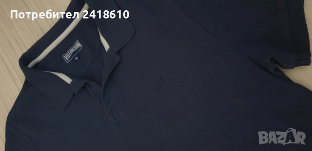 Vilebrequin Pique Cotton Mens Size L / XL ОРИГИНАЛ! Мъжка Тениска!