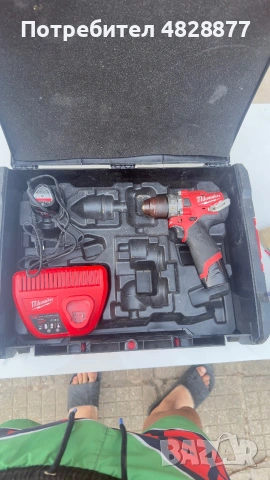 Винтоверт milwaukee m12, снимка 3 - Винтоверти - 55138537