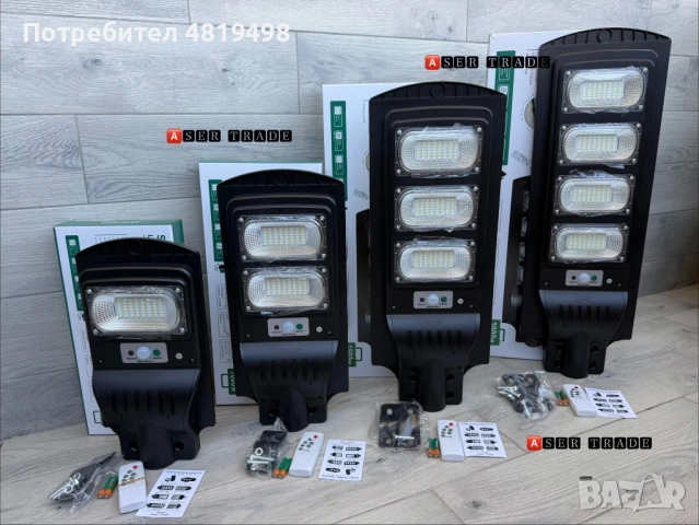 Соларна LED улична лампа 500W ,1000W,1500W,2000W– мощно и икономично осветление, снимка 3 - Соларни лампи - 54518498