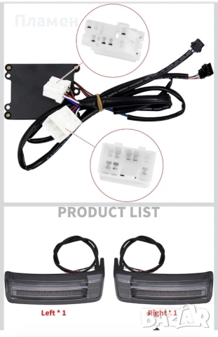 LED Стопове и Мигачи за Куфари Harley Touring 97-13 Red Lens, снимка 4 - Части - 54738739
