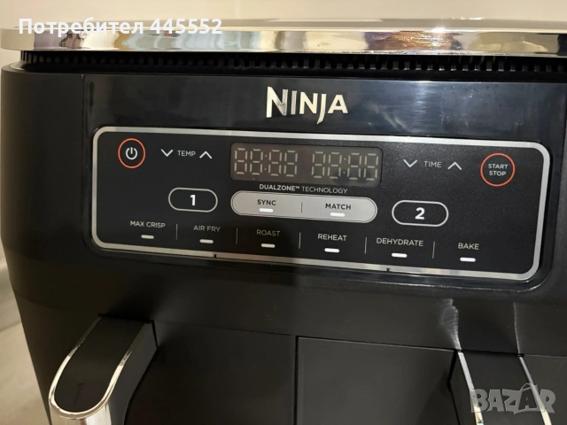 NINJA Фритюрник с горещ въздух , снимка 2 - Фритюрници - 54685346